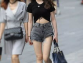 露脐装微胖小姐姐图片,自信与魅力的完美展现
